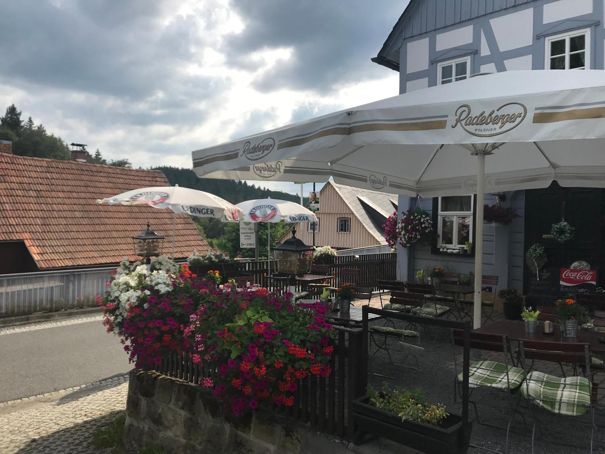 Gasthof Zur Hoffnung Hinterhermsdorf Bagian luar foto