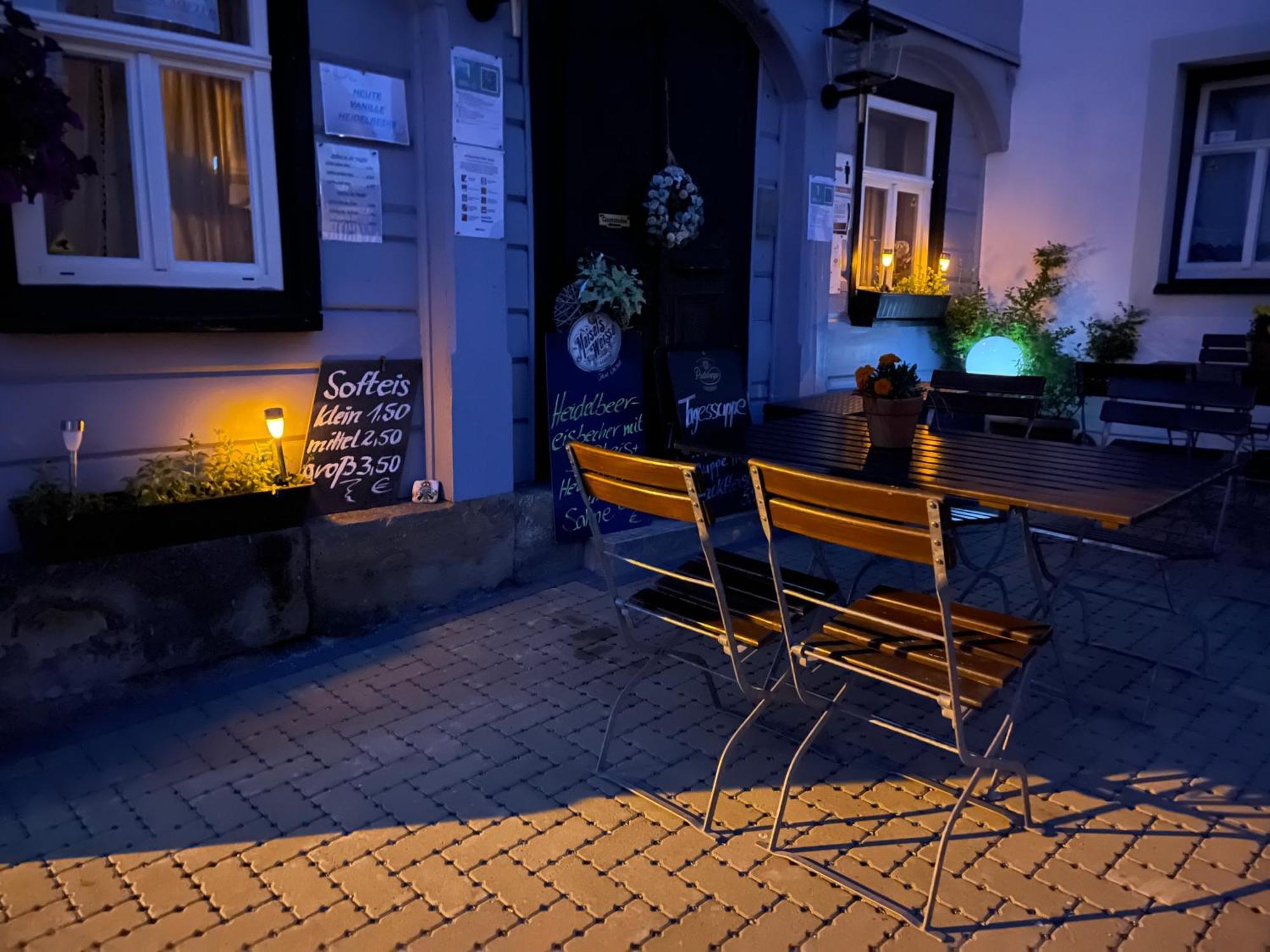 Gasthof Zur Hoffnung Hinterhermsdorf Bagian luar foto