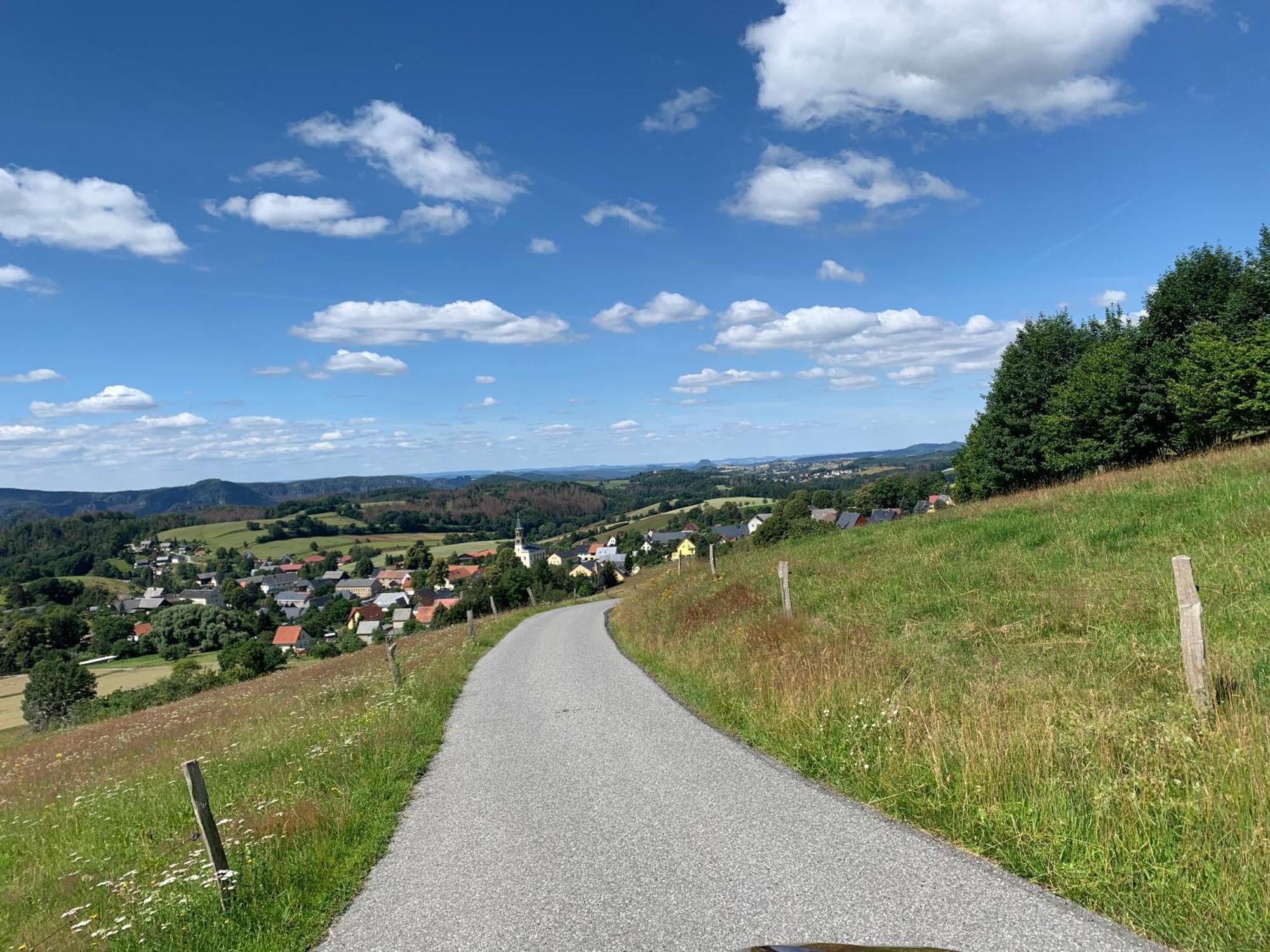 Gasthof Zur Hoffnung Hinterhermsdorf Bagian luar foto