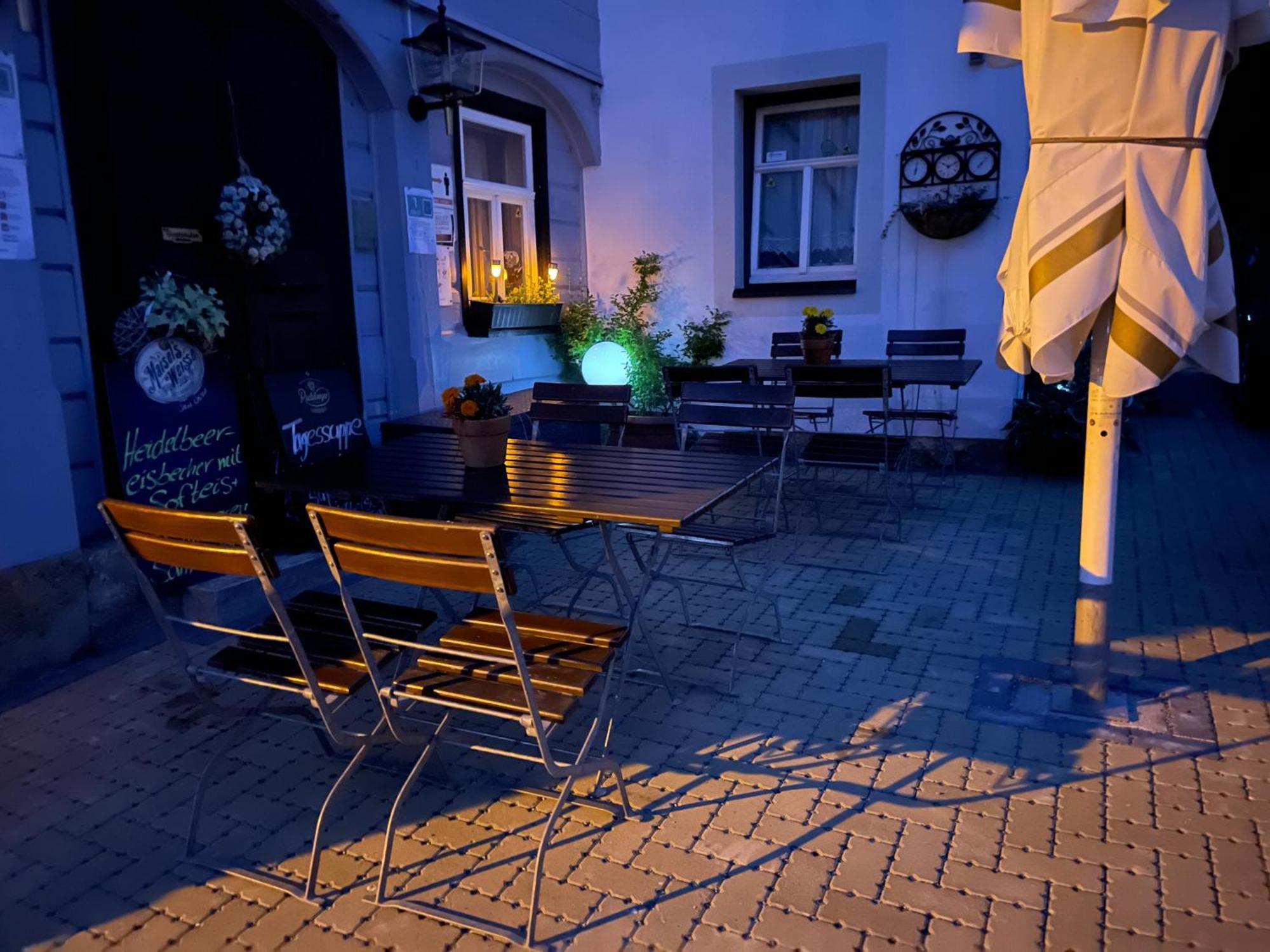 Gasthof Zur Hoffnung Hinterhermsdorf Bagian luar foto
