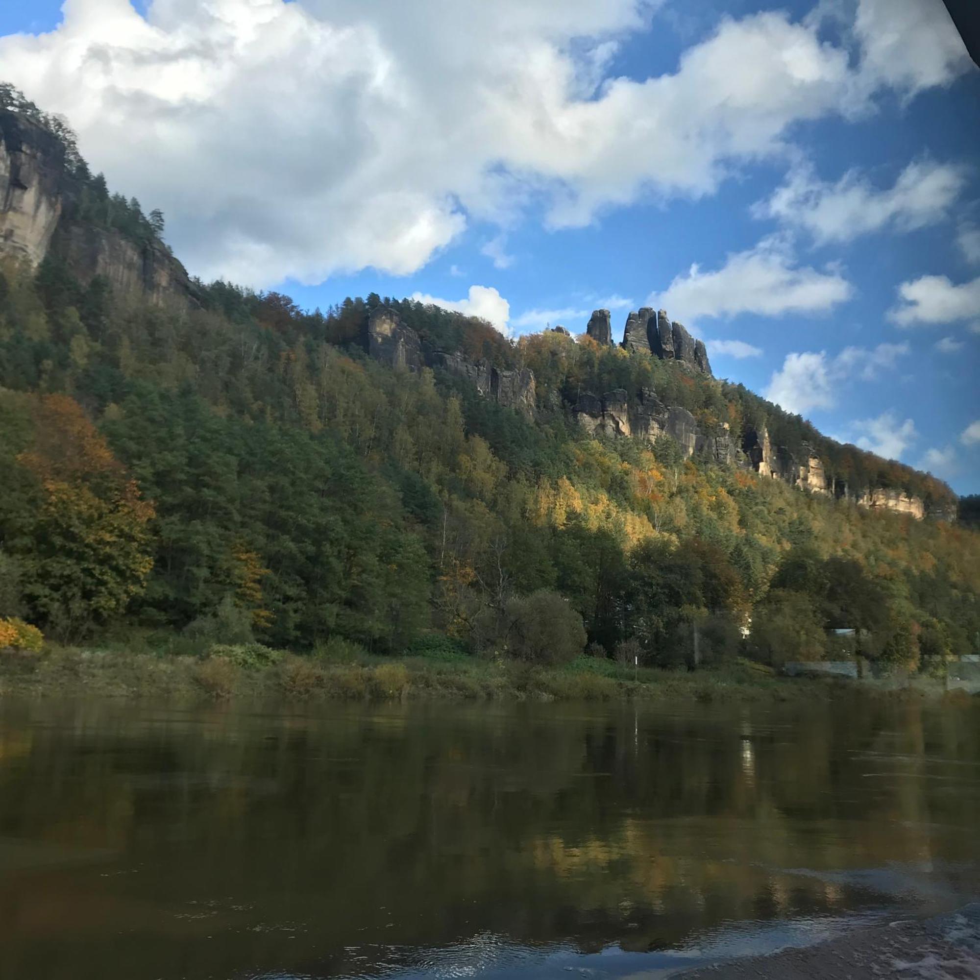 Gasthof Zur Hoffnung Hinterhermsdorf Bagian luar foto