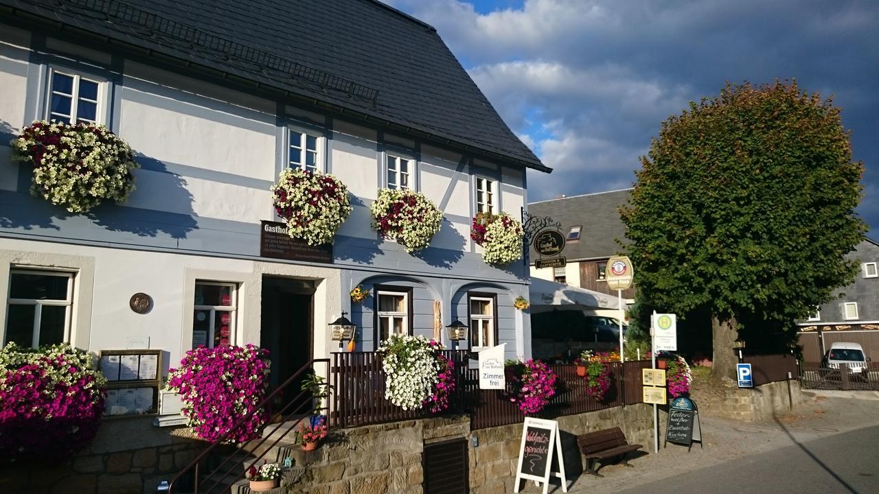Gasthof Zur Hoffnung Hinterhermsdorf Bagian luar foto