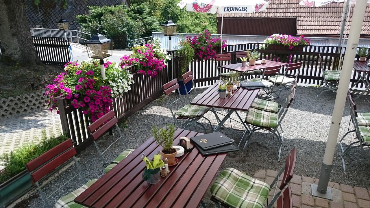 Gasthof Zur Hoffnung Hinterhermsdorf Bagian luar foto