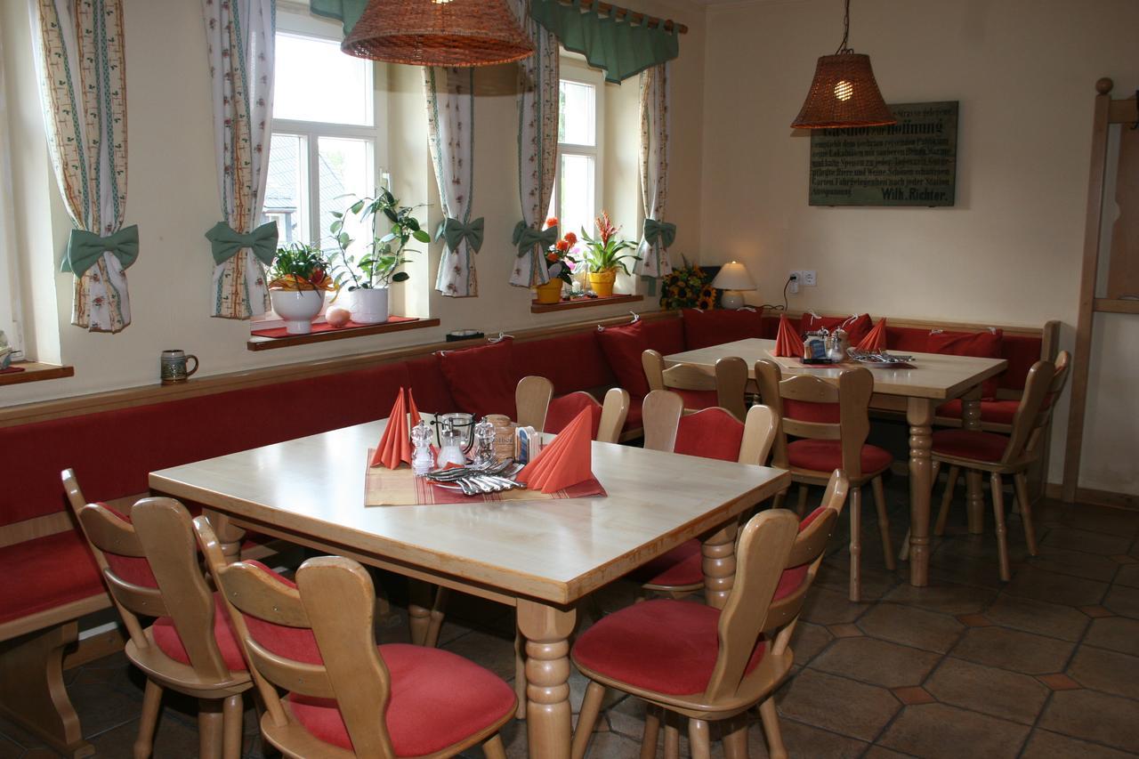 Gasthof Zur Hoffnung Hinterhermsdorf Bagian luar foto